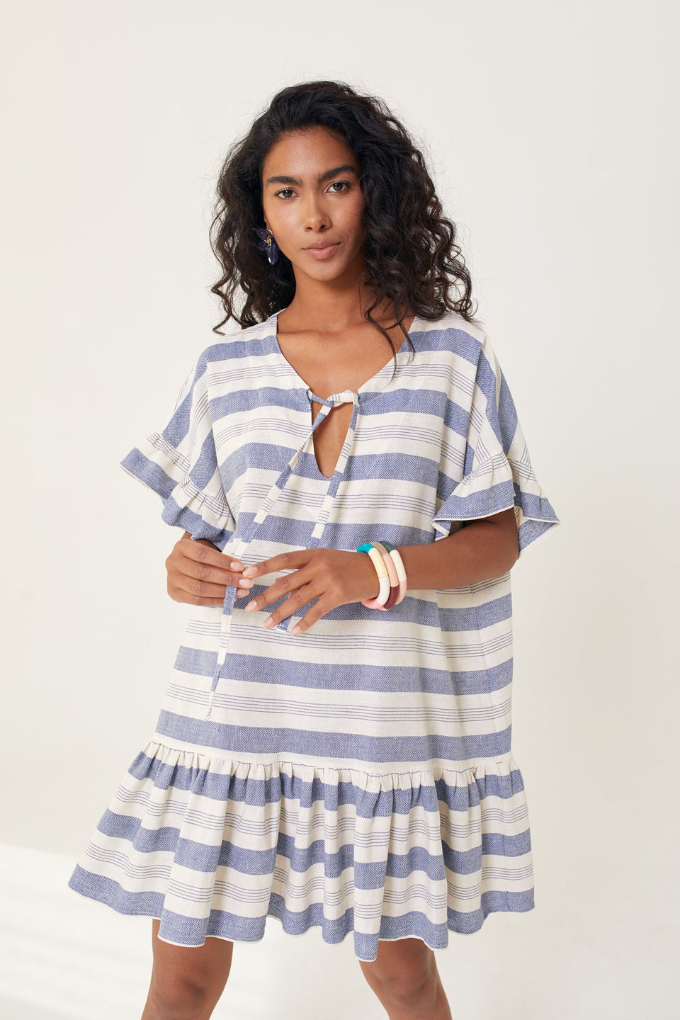 On The Boat Hippie Dress