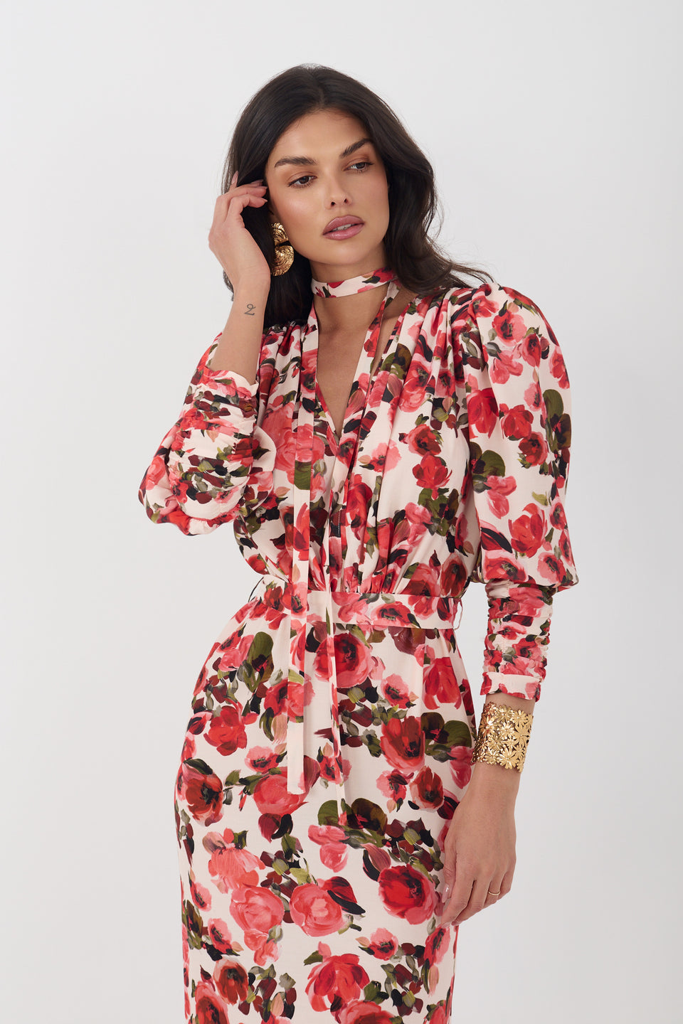 Rose Poetry Paloma Midi Dress