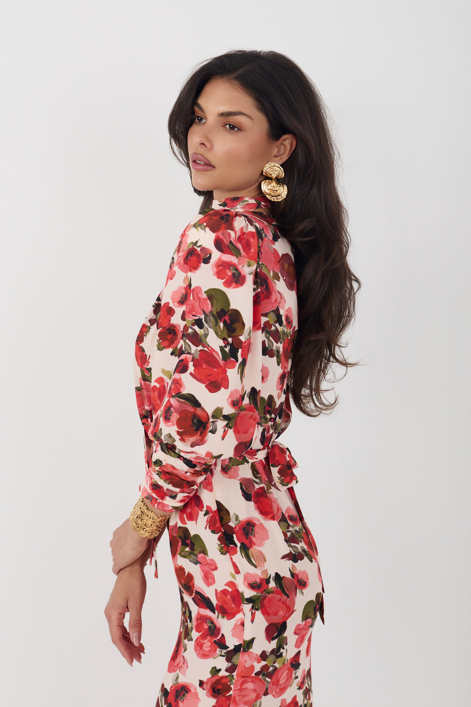 Rose Poetry Paloma Midi Dress