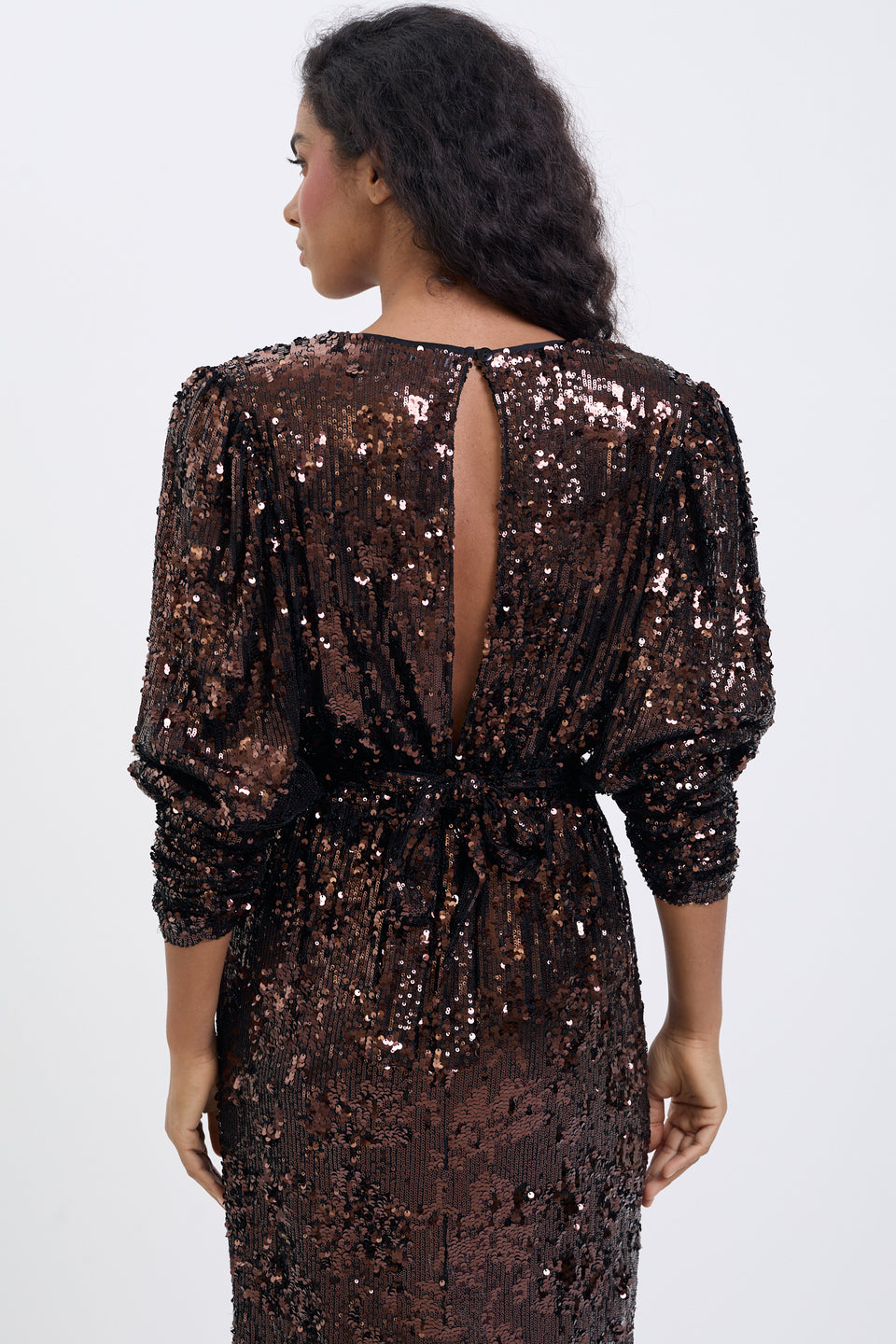 Chocolate Gleam Paloma Dress