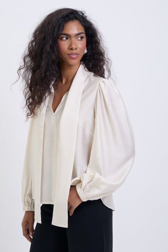 Champagne Mist Nonna Blouse