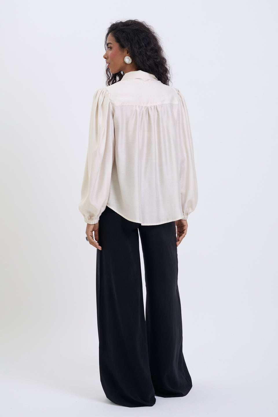 Champagne Mist Nonna Blouse