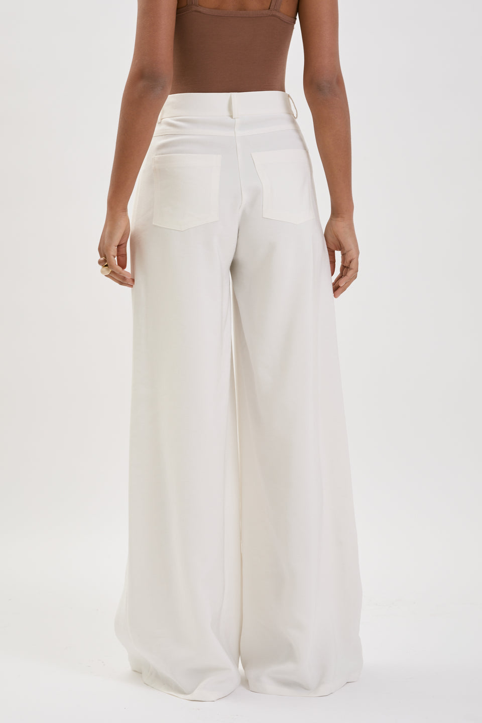 Milky Mist Flared Pants