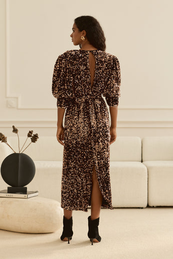 Amber Light Paloma Midi Dress