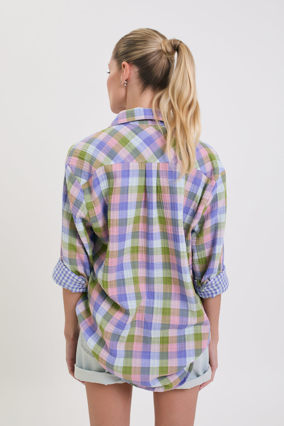Lilac Waltz Offie Blouse