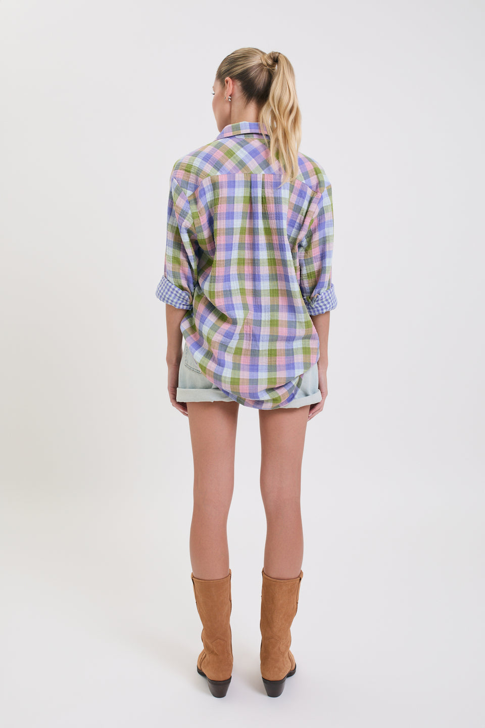 Lilac Waltz Offie Blouse