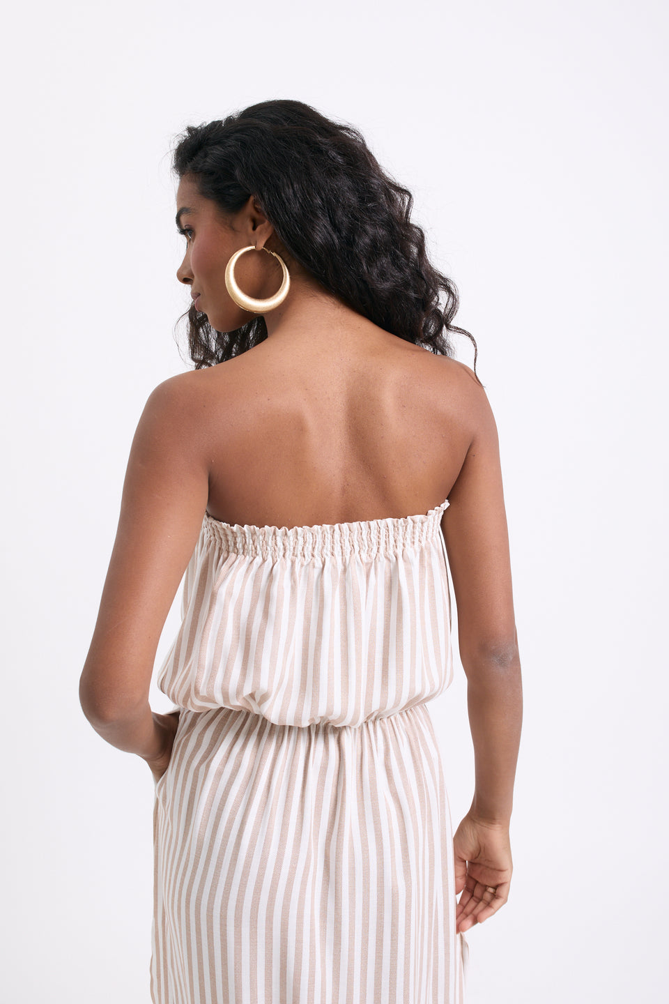 Soft Mocha Malibu Maxi Dress