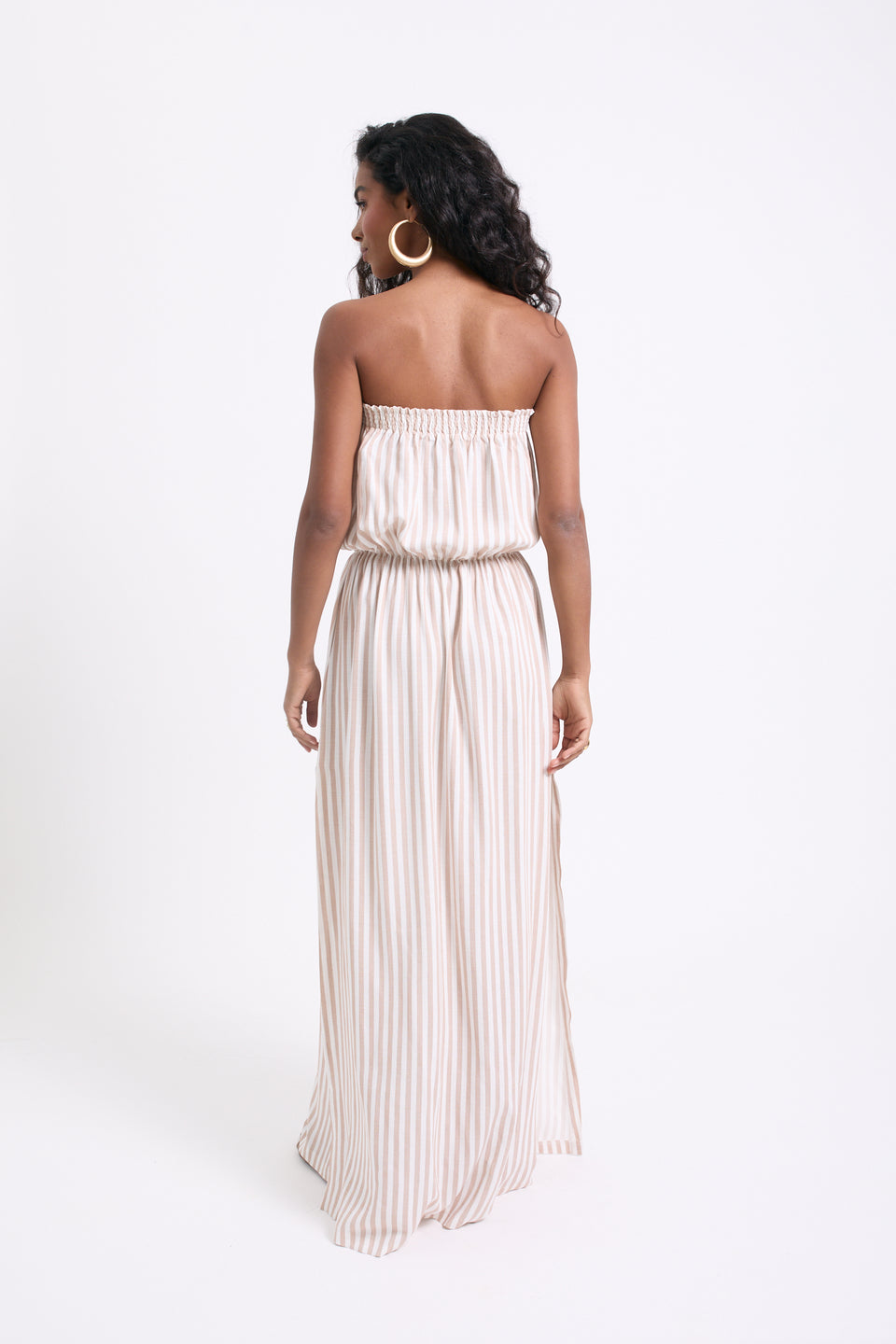 Soft Mocha Malibu Maxi Dress