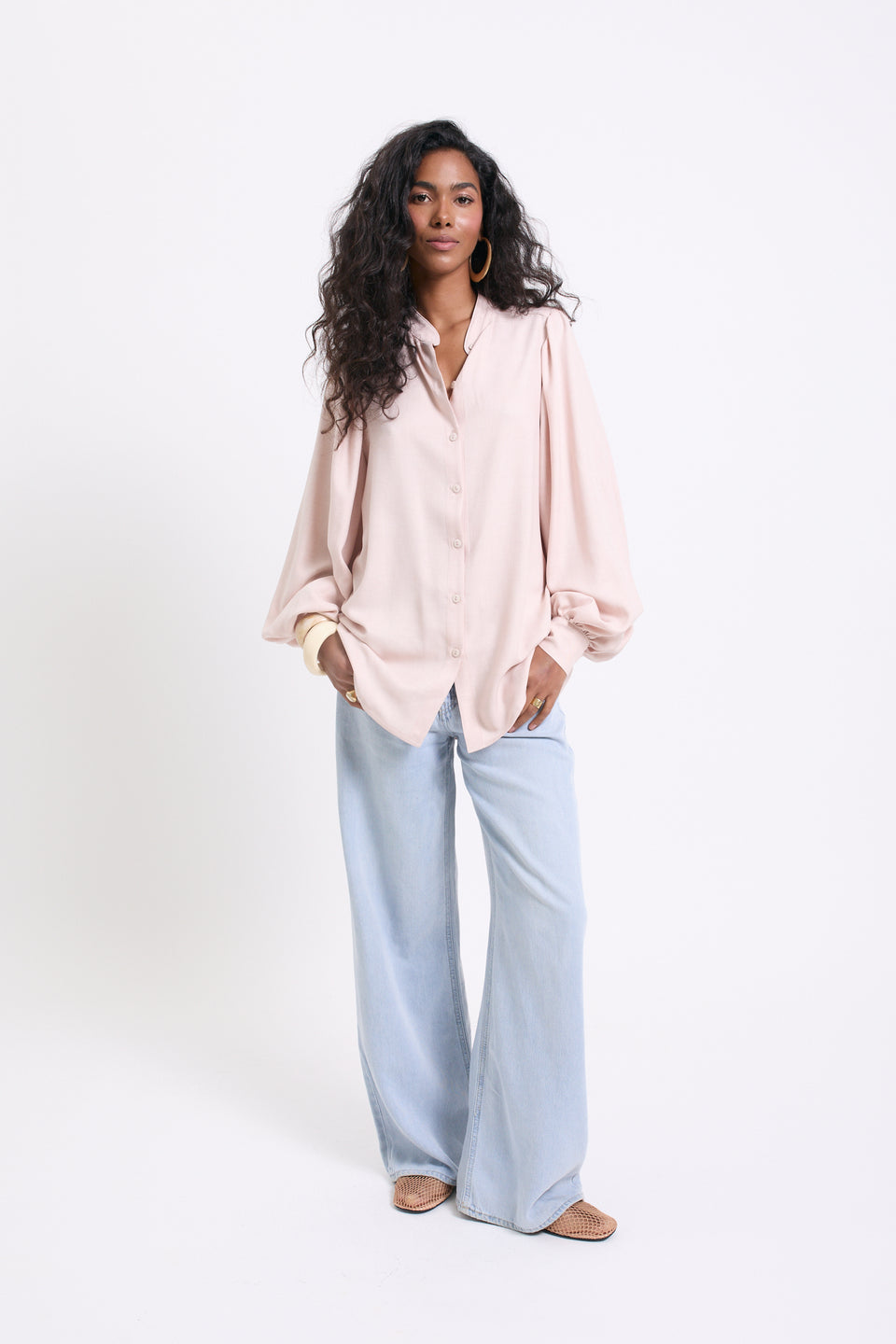 Blush Sand Ophelia Blouse