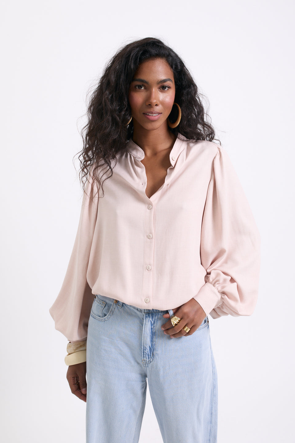 Blush Sand Ophelia Blouse