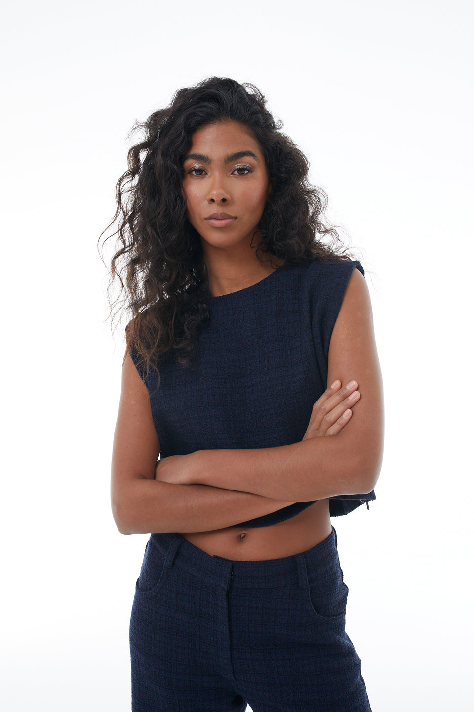 Midnight Blue Gabi Top