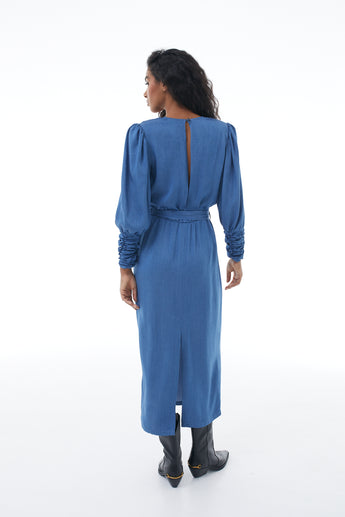 Electric Blue Paloma Midi Dress