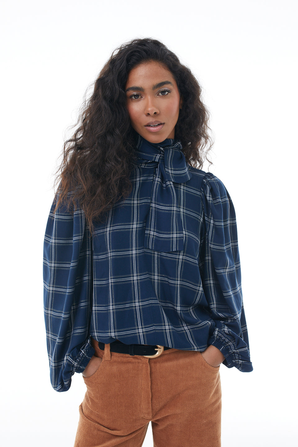 Tic Tac Toe Nonna Blouse