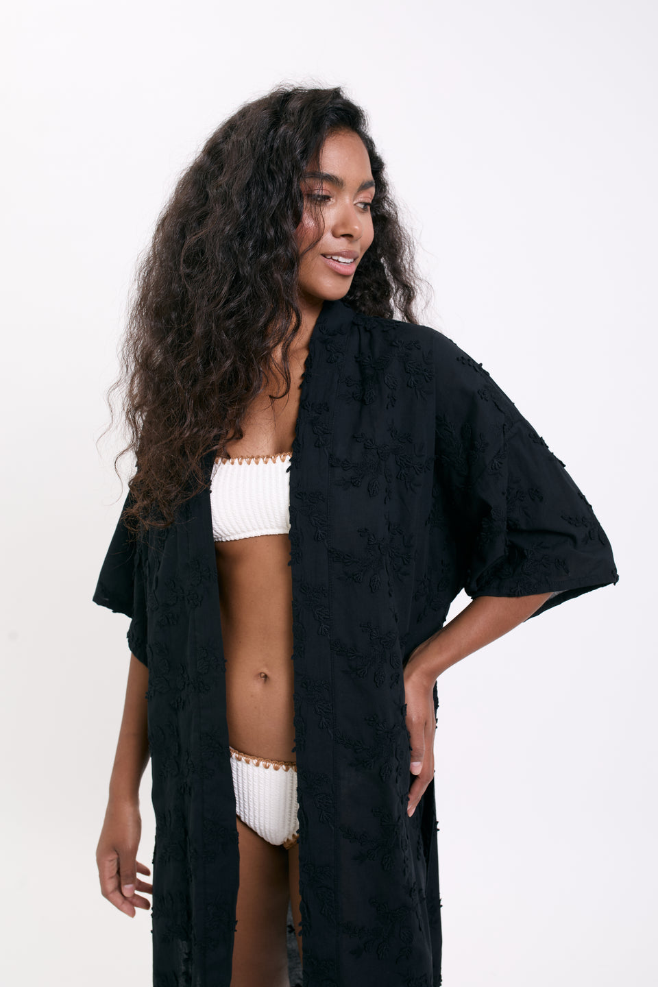 Ethereal Bloom Summer Cardigan 