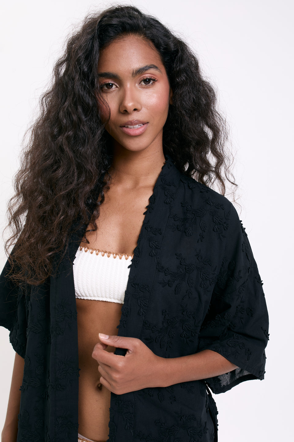 Ethereal Bloom Summer Cardigan 