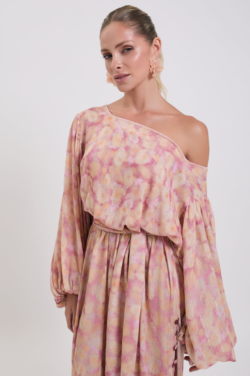 Watercolor Sparkle Rexa Dress