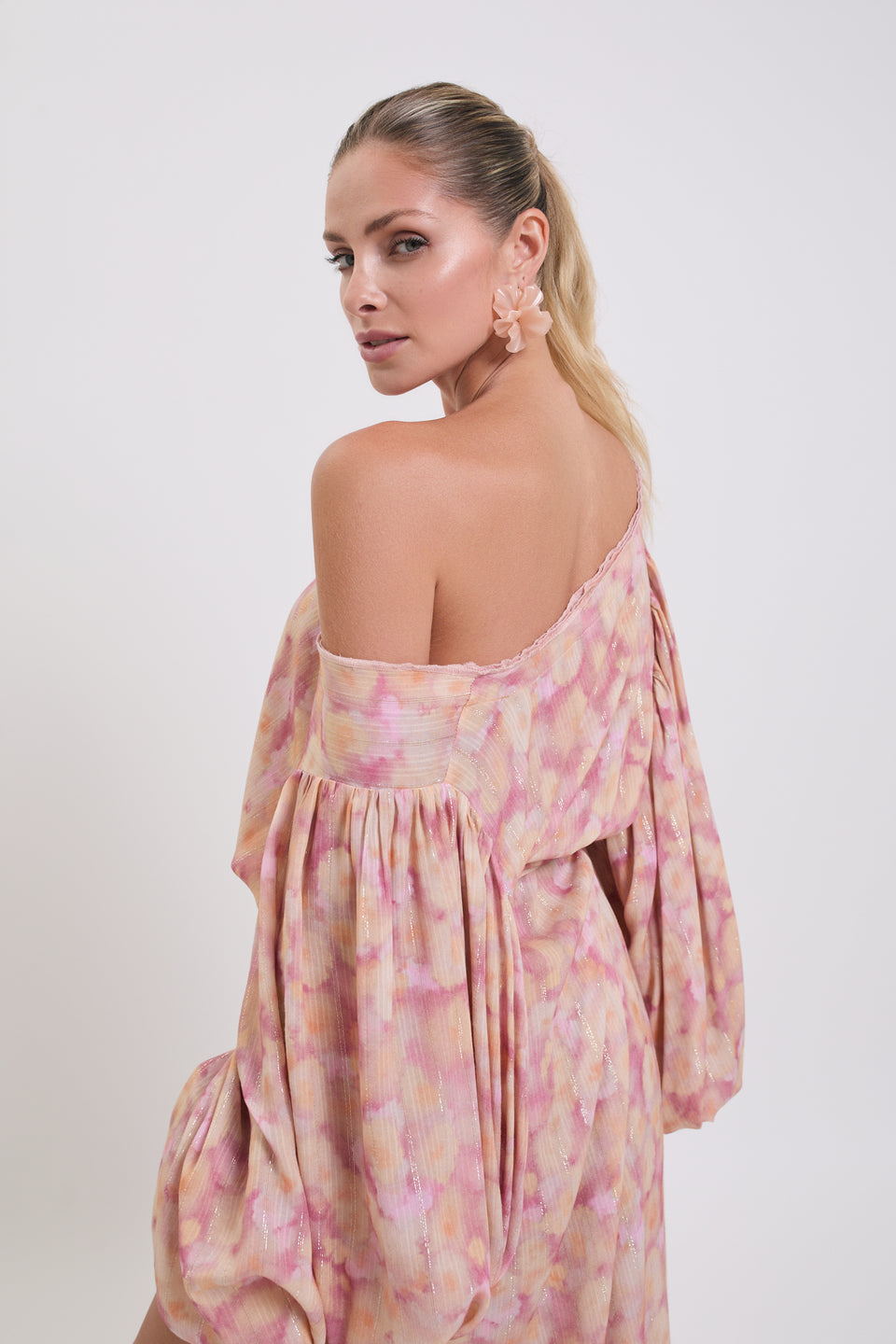 Watercolor Sparkle Rexa Dress