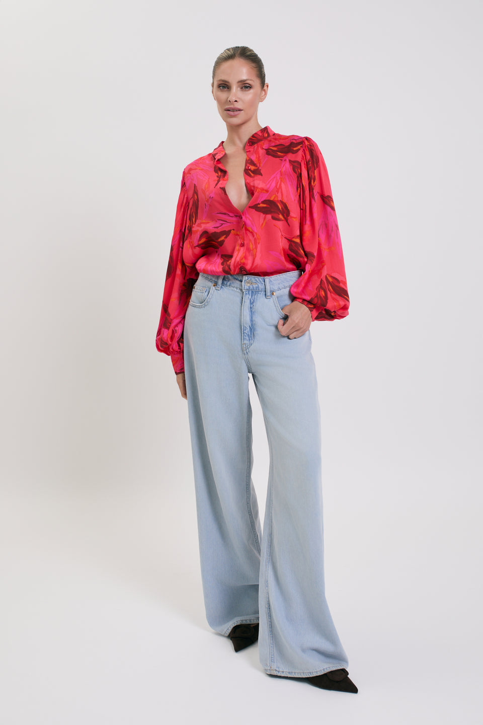 Red d’Amour Ophelia Blouse