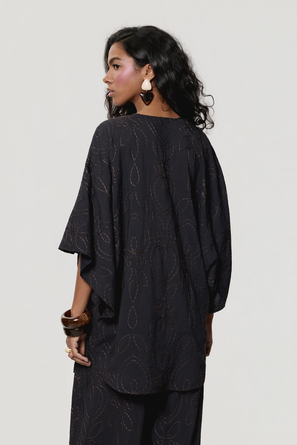Midnight Stitch Java Cardigan