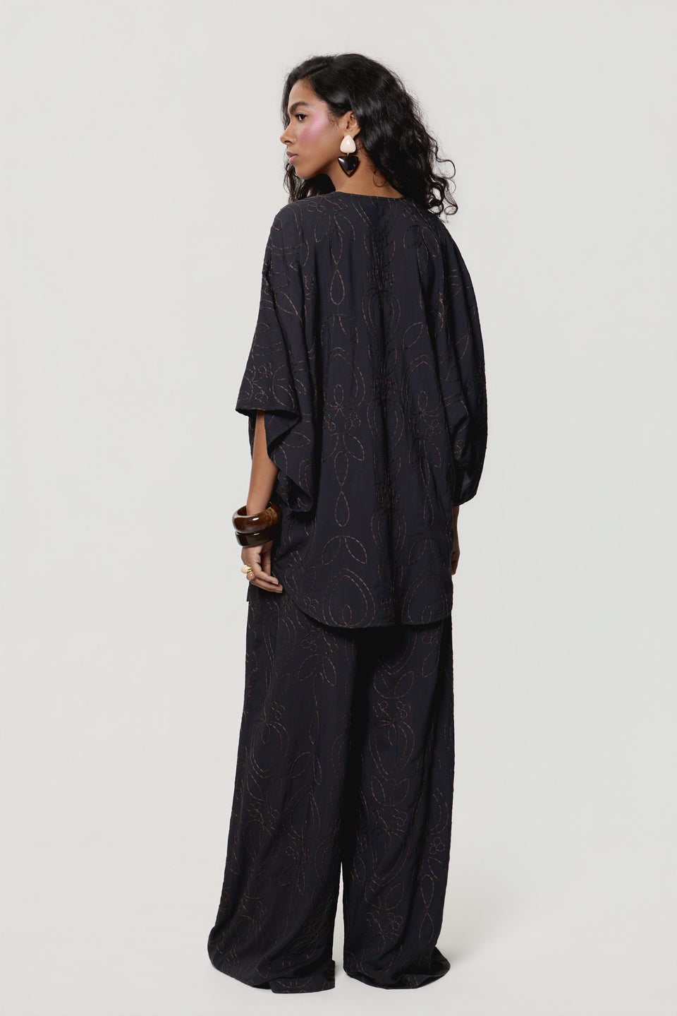 Midnight Stitch Java Cardigan