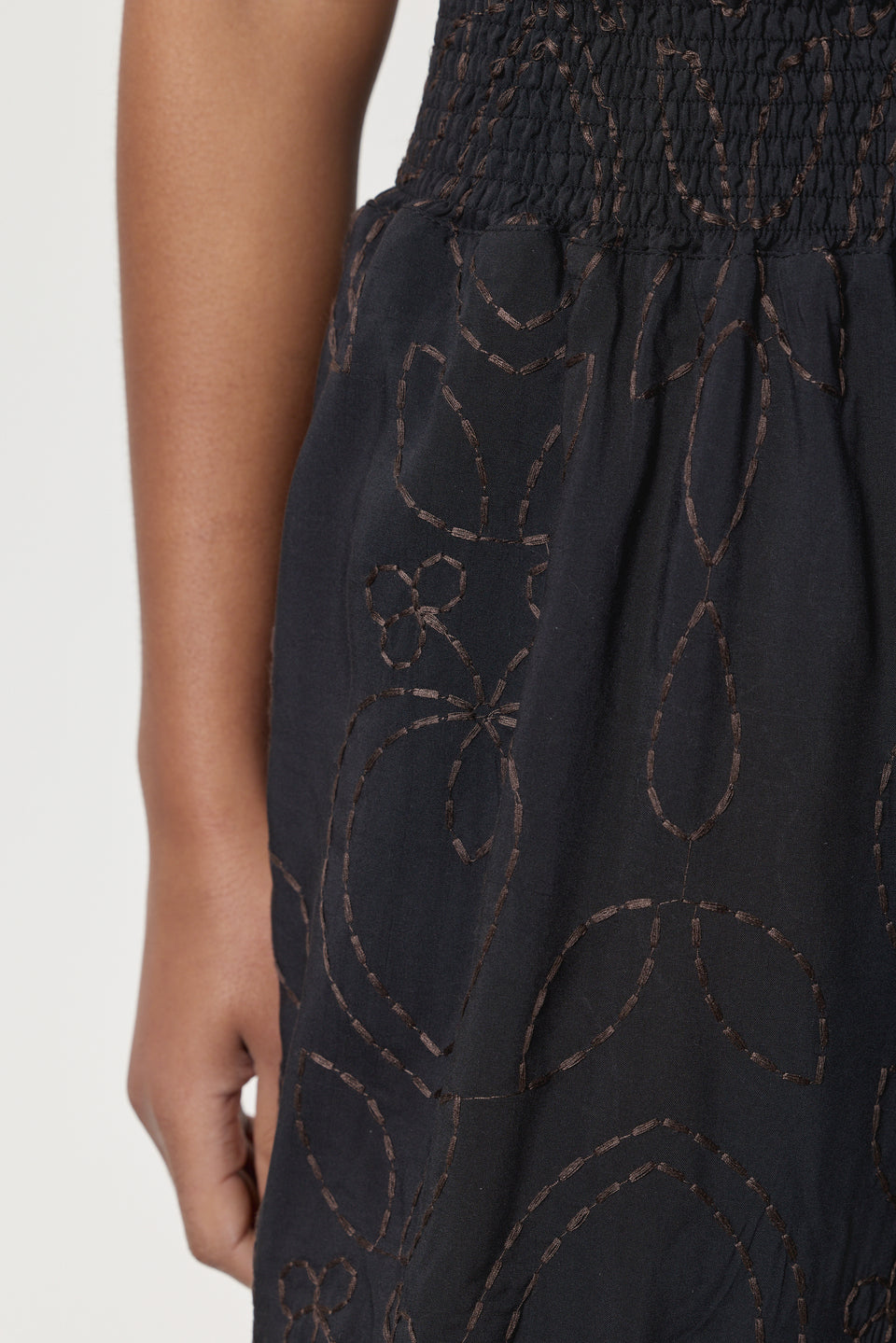 Midnight Stitch Maxi Pants