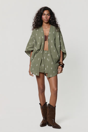 Cactus Pop Java Cardigan