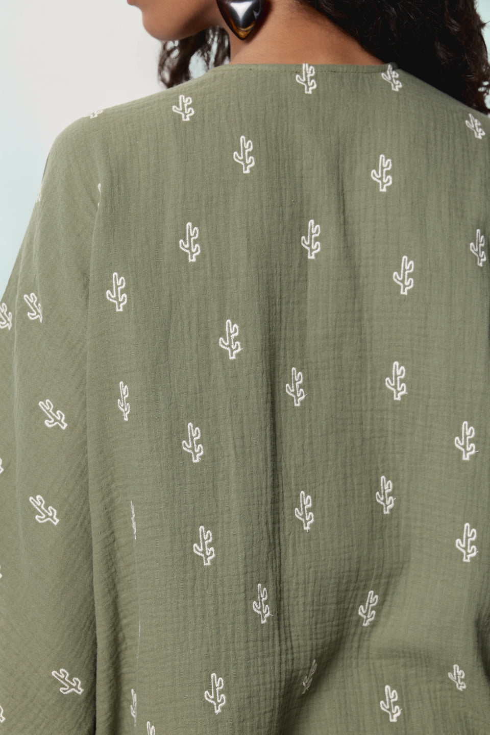 Cactus Pop Java Cardigan