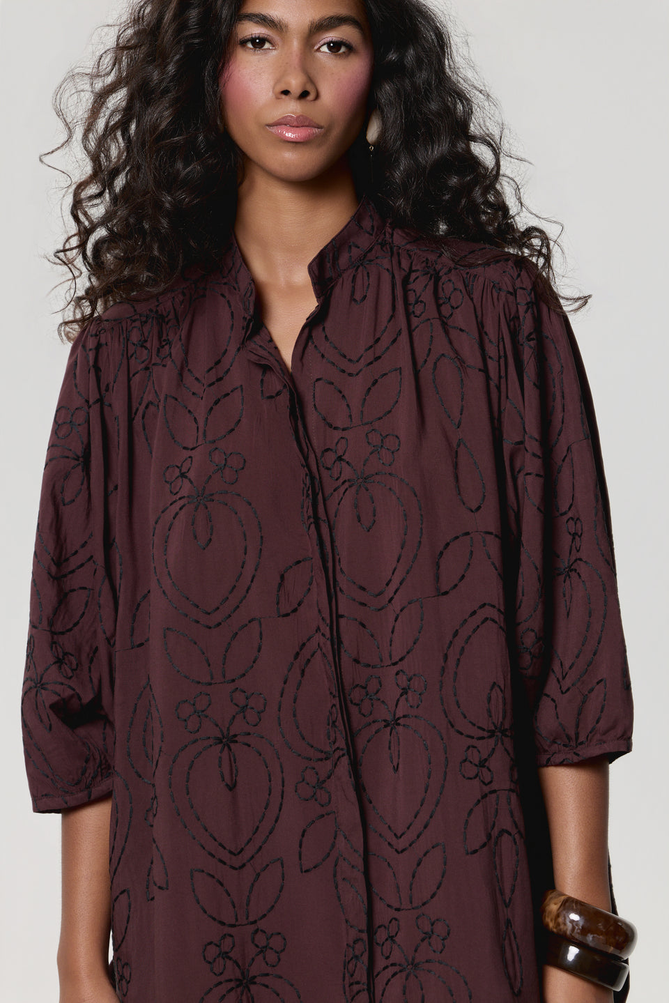 Cherry Truffle Sao Paulo Blouse