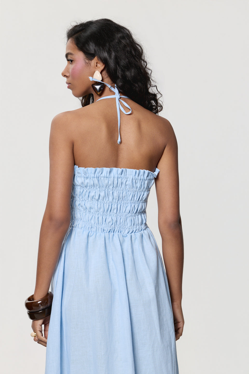 Morning Blue Abia Dress