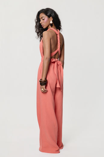 Apricot Fizz Bali Jumpsuit