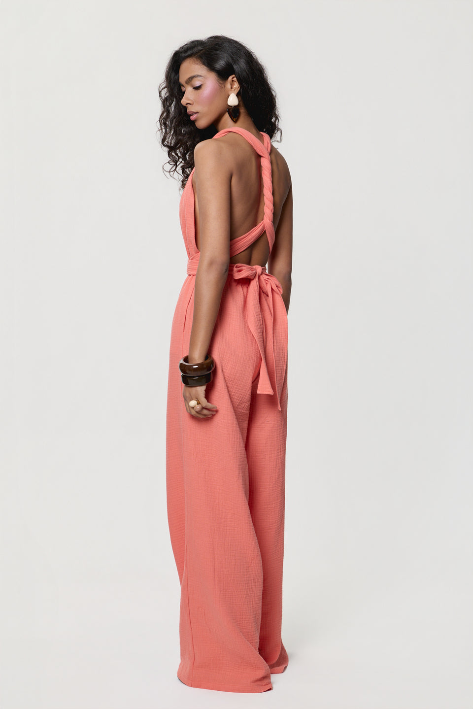 Apricot Fizz Bali Jumpsuit