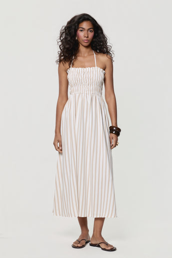 Neutral Rhythm Abia Dress