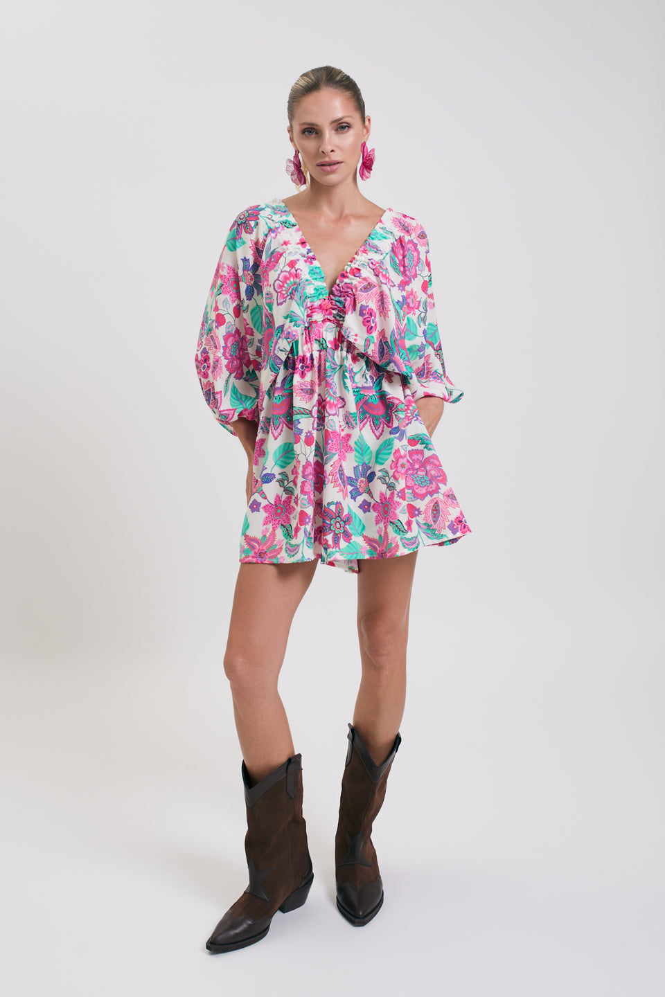 Color Pop Floral Ren Jumpsuit