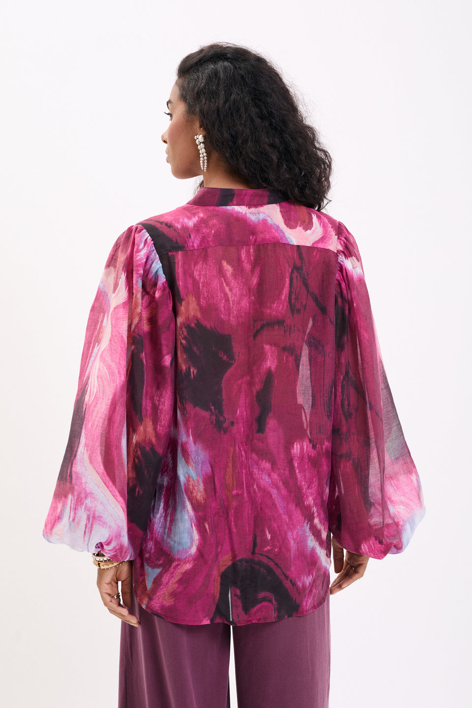 Autumn Cosmic Mist Ophelia Blouse