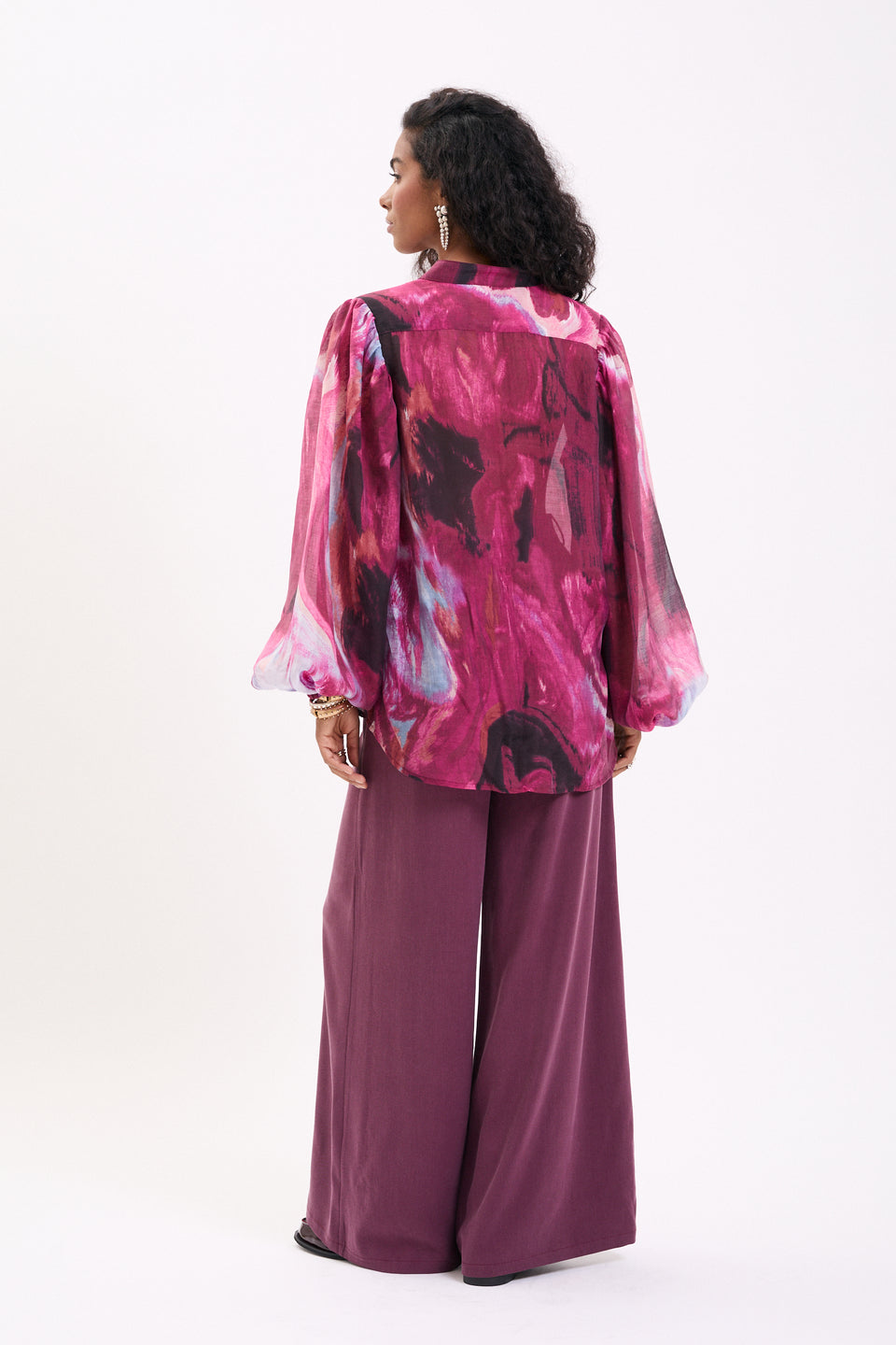 Autumn Cosmic Mist Ophelia Blouse