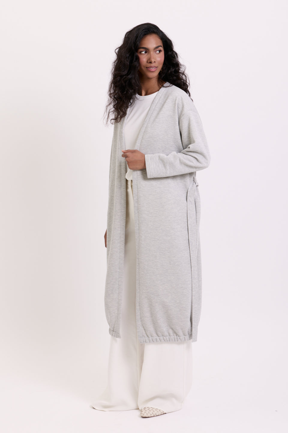 Silver Grey Lugano Cardigan