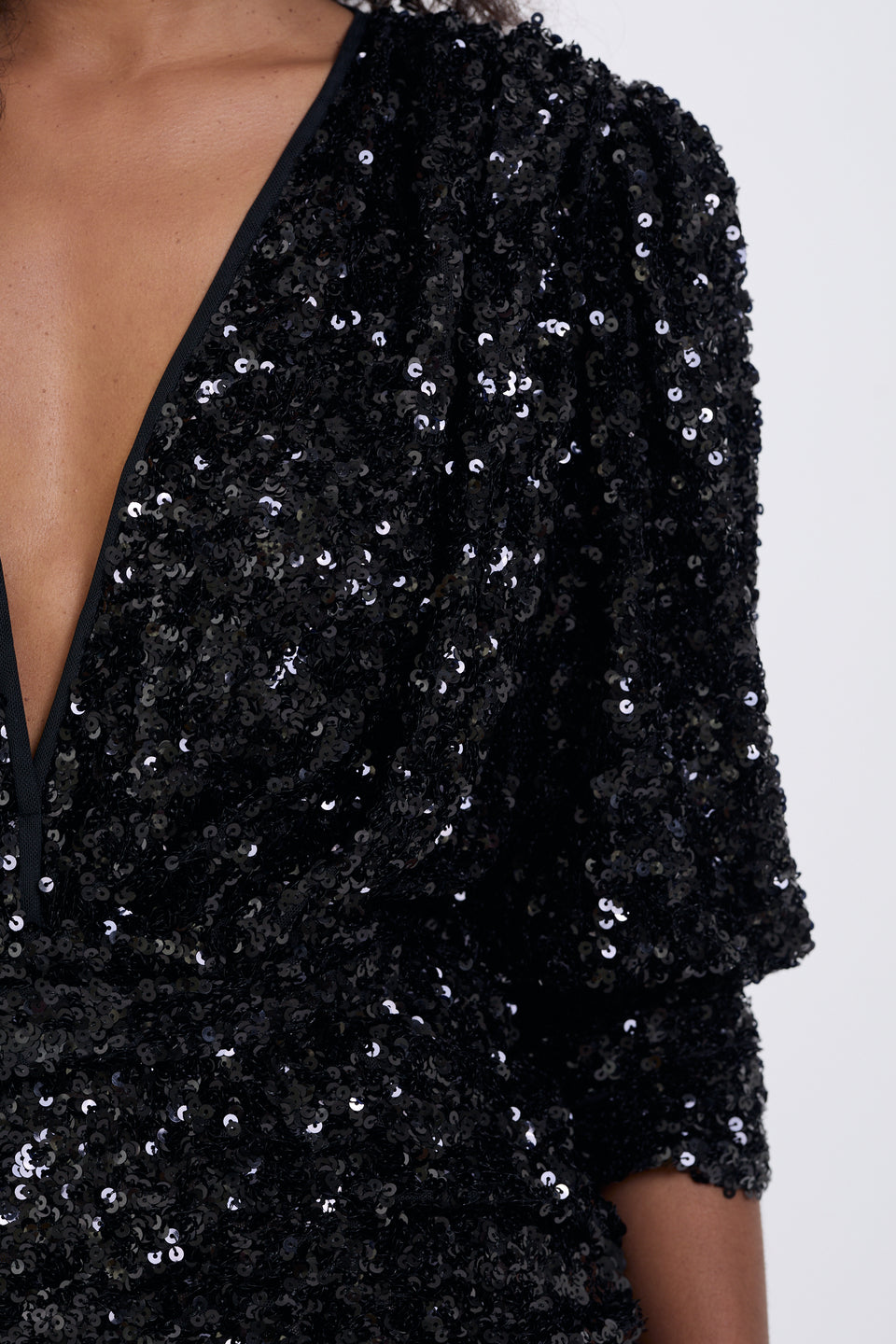 Obsidian Kiss Paloma Mini Dress