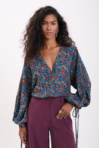 Rust Garden Ariane Blouse