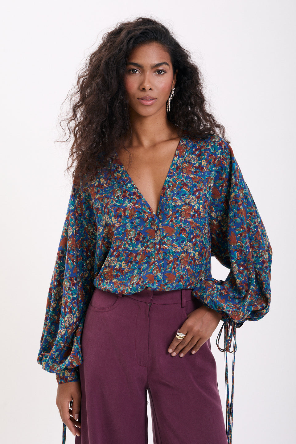 Rust Garden Ariane Blouse