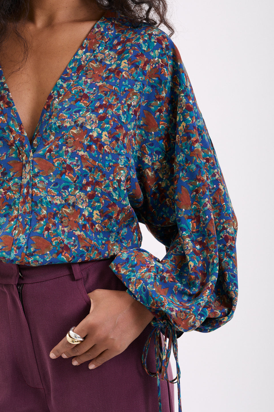 Rust Garden Ariane Blouse