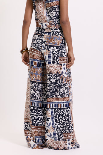 Vintage Garden Flared Pants