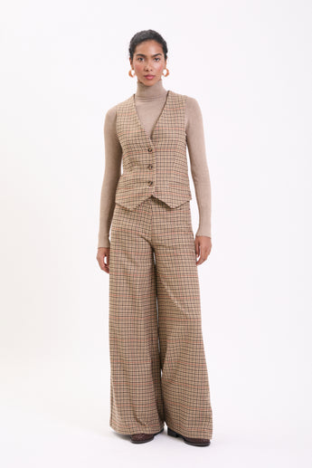 Caramel Hound Flared Pants