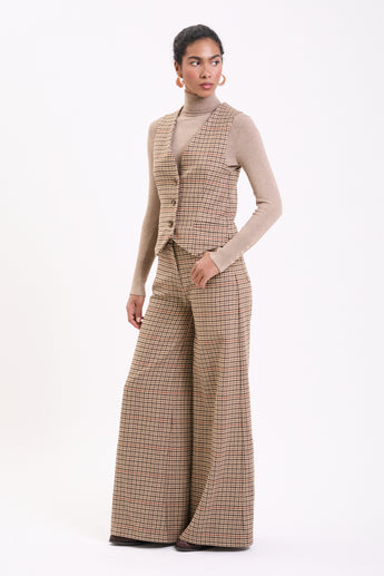 Caramel Hound Suit Vest