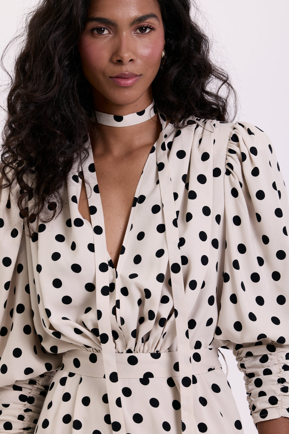 Dot Why Not Paloma Midi Dress