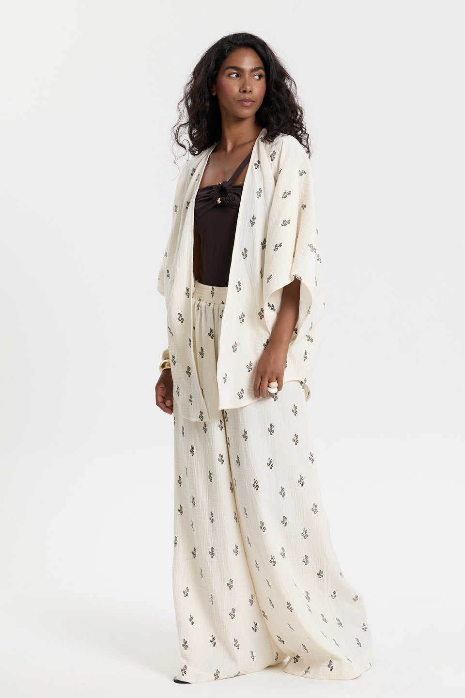Cactus Breeze Maxi Pants