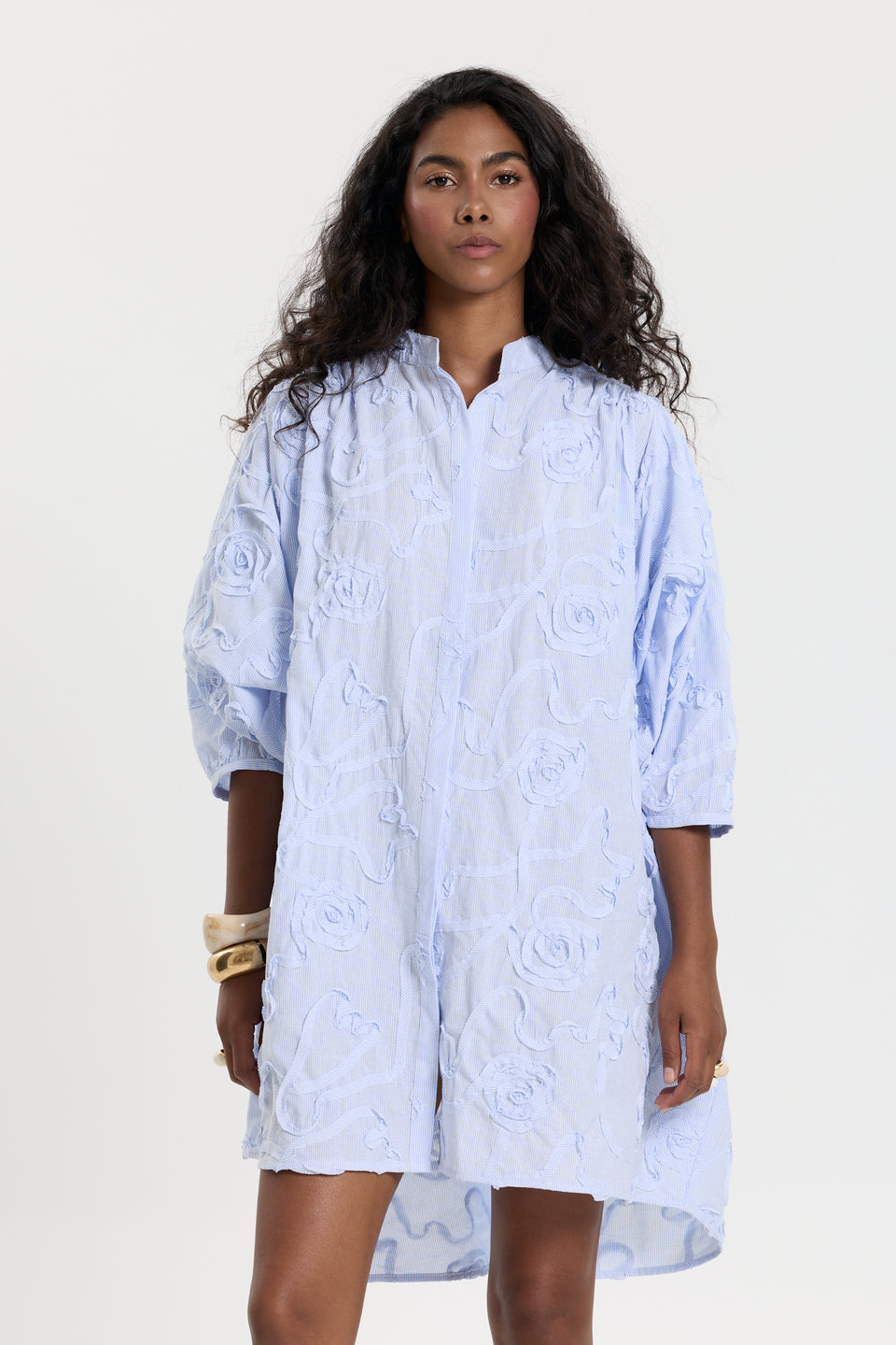 Cloud Roses Sao Paulo Blouse