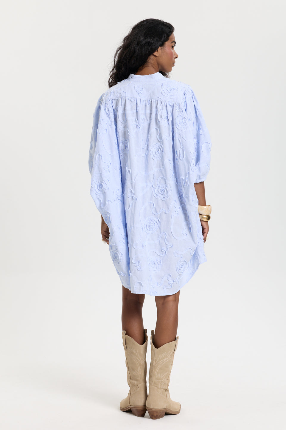 Cloud Roses Sao Paulo Blouse