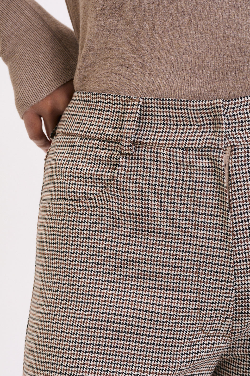 Checked Please Flared Pants