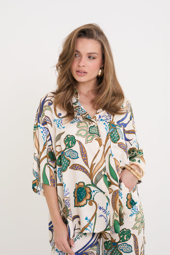 Garden Whispers Leto Blouse