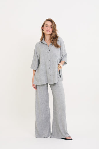 Coastal Fog Leto Blouse